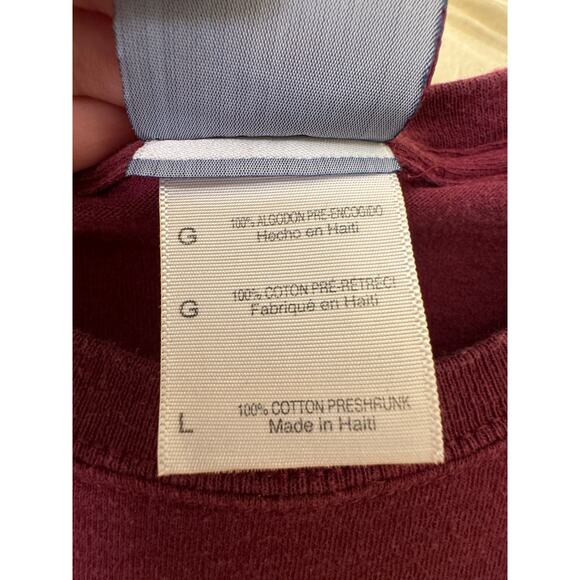 Cadre Athletic Maroon Red Arizona State Sun Devils T-Shirt Size Large - Picture 8 of 9